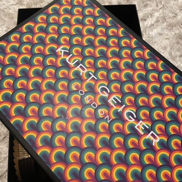 Kurt Geiger Gold and Brown Women's Sandals - Picture 6 of 10